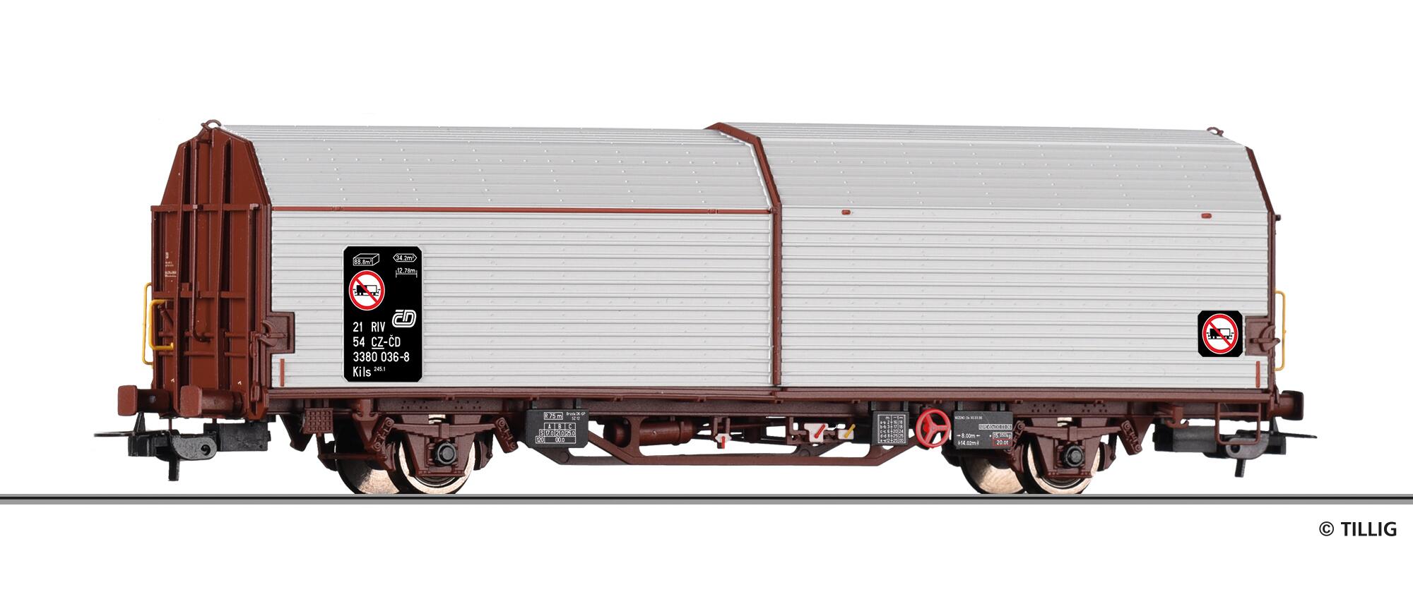 TILLIG 77074 Hood car of the ČD