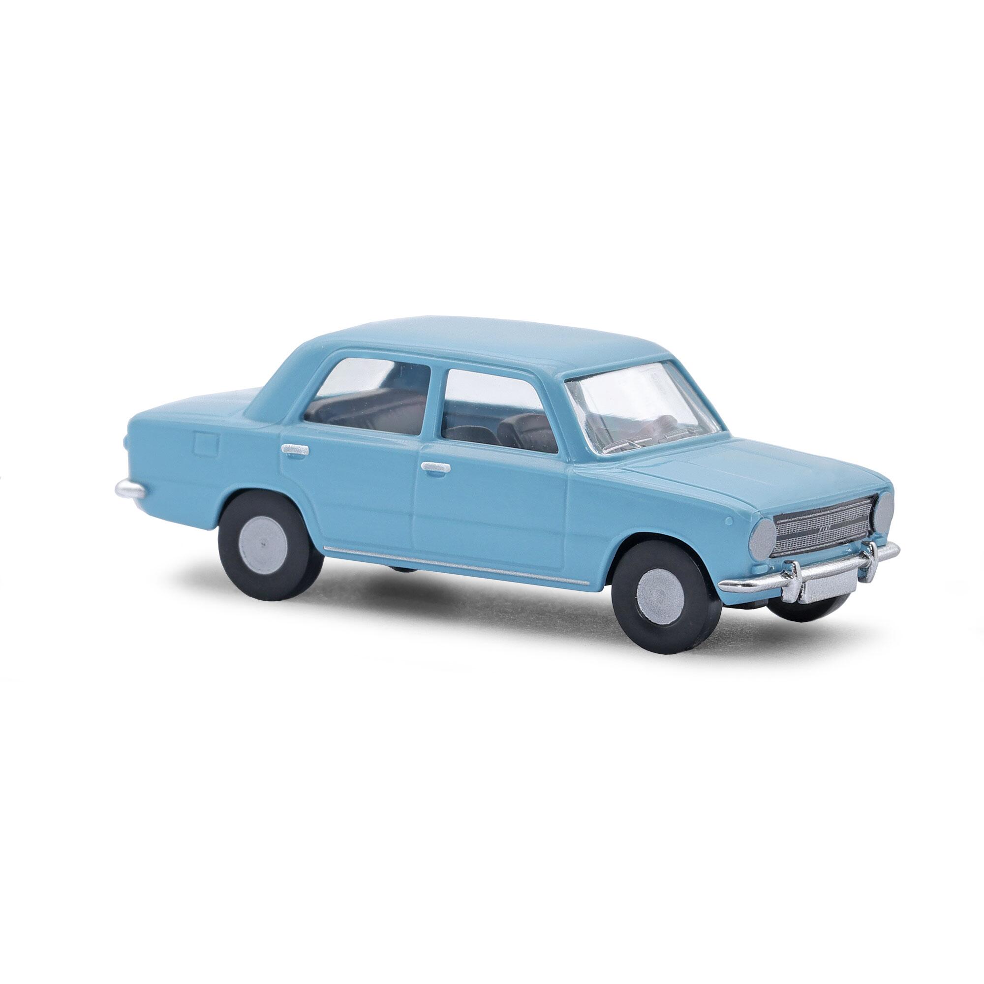 Busch 87027 Fiat 124 blue TT