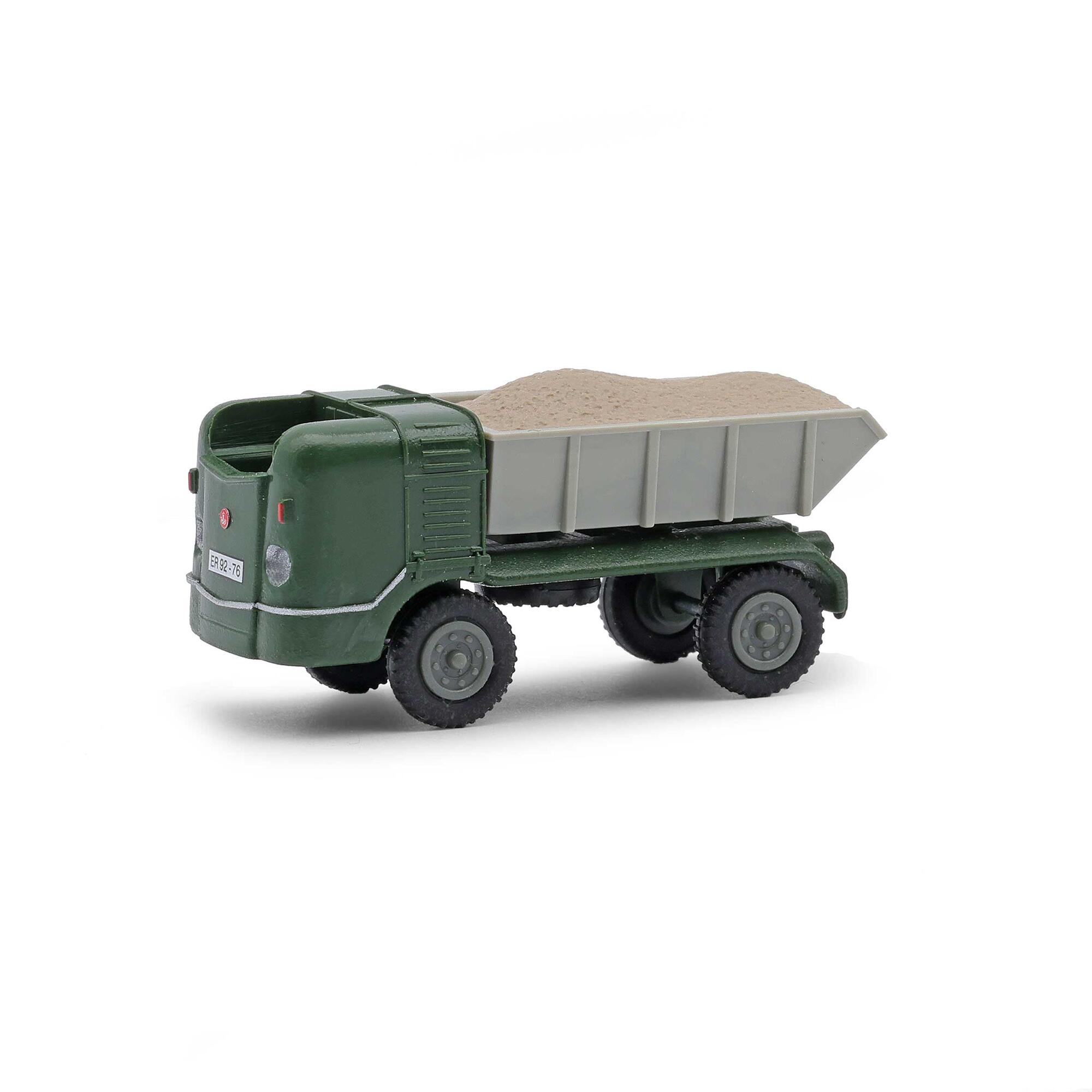 Busch 210006310 M21 with a load of gravel