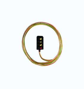 Berko BH10 4 Aspect Square Signal Head (R/Y/G/Y) Long Wires