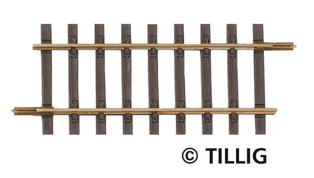 Tillig 85130 64 mm Straight track length