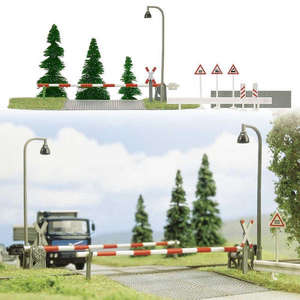 Busch 6040 Level crossing