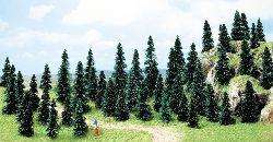 Busch 6597 50 Budget Fir Trees