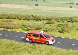 Busch 5594 Fire Brigade Mercedes Vito