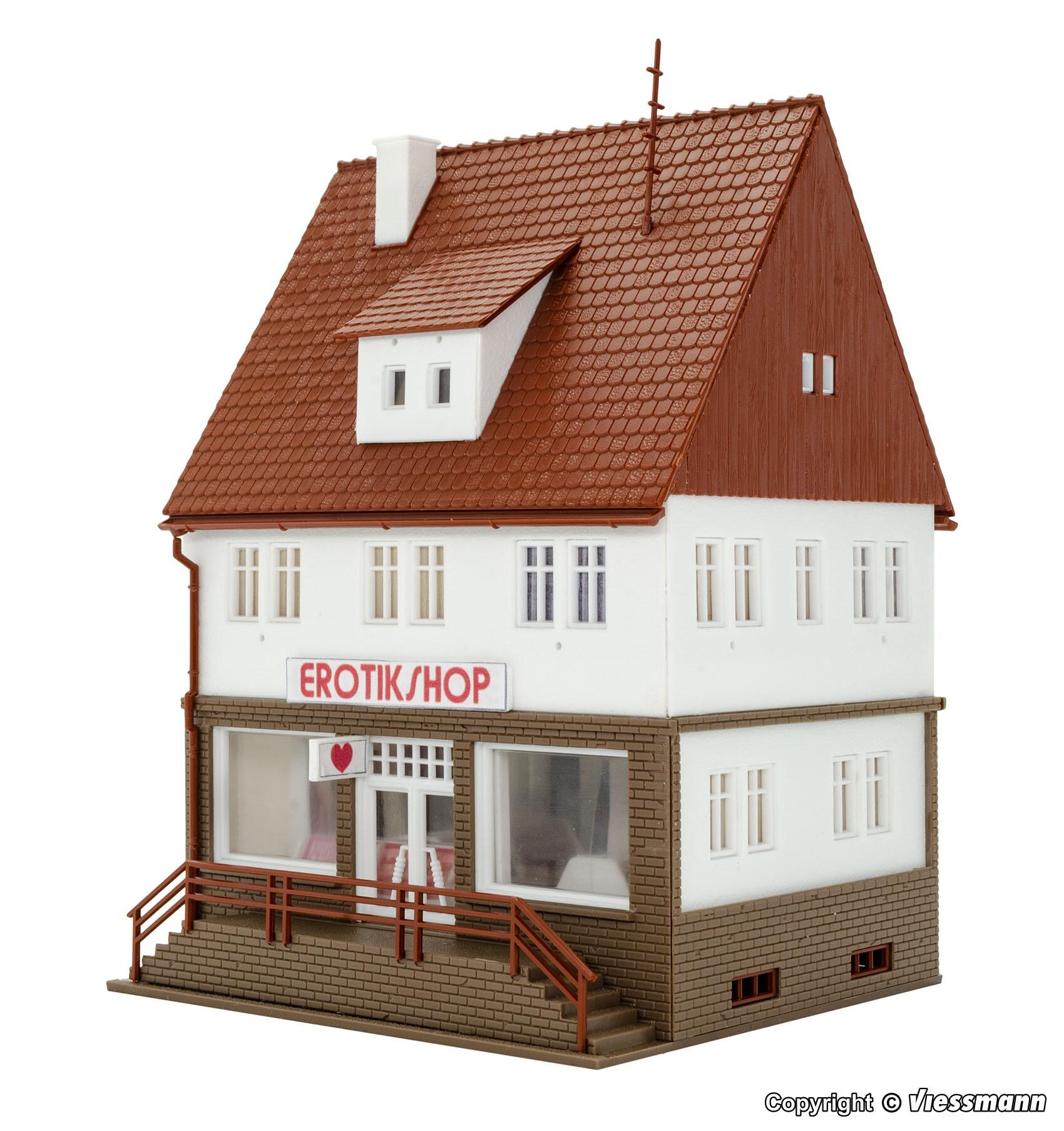 Vollmer 43870 Erotic store with interior design and LED lighting
