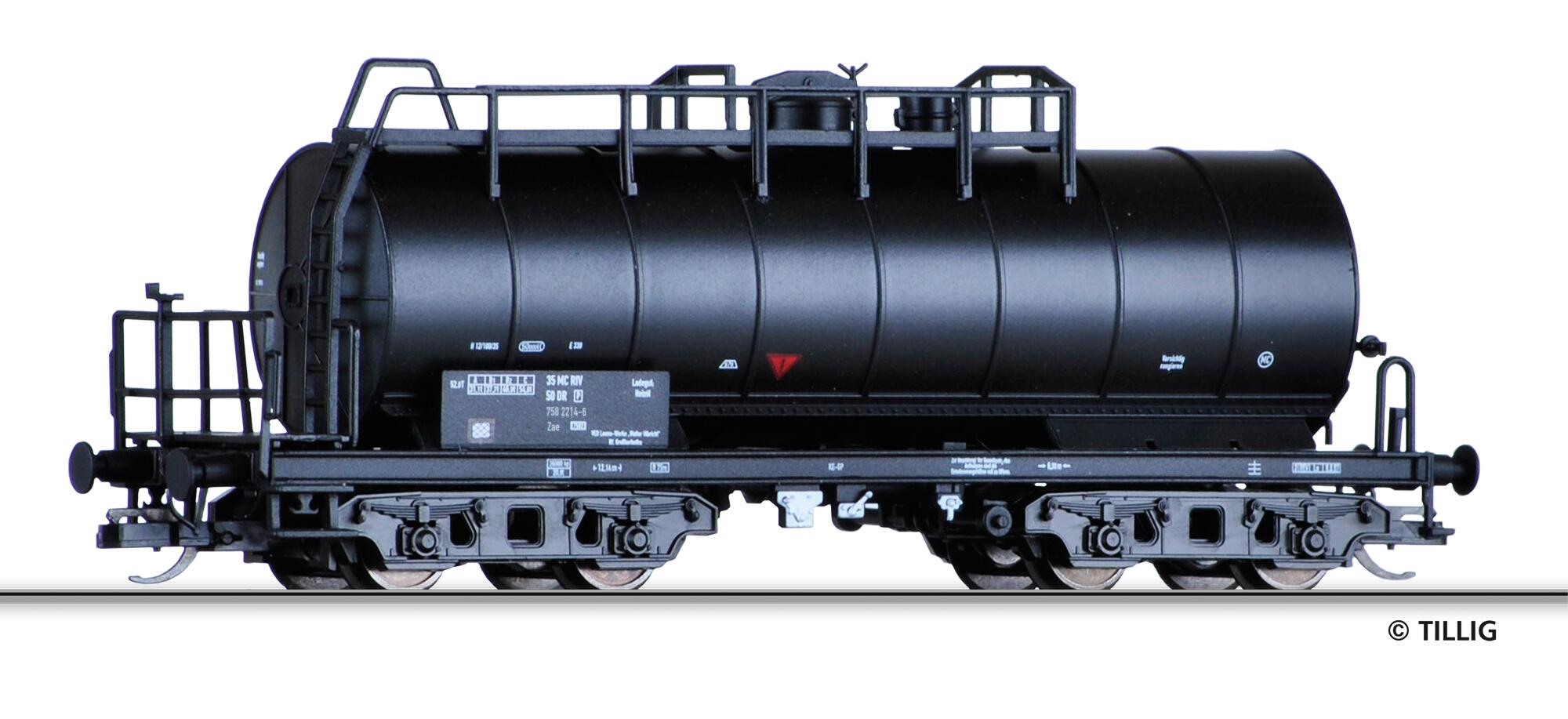TILLIG 17437 Tank car of the DR