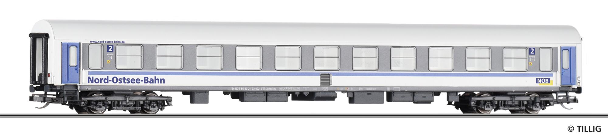 TILLIG 502331 Passenger coach of the Nord-Ostsee-Bahn