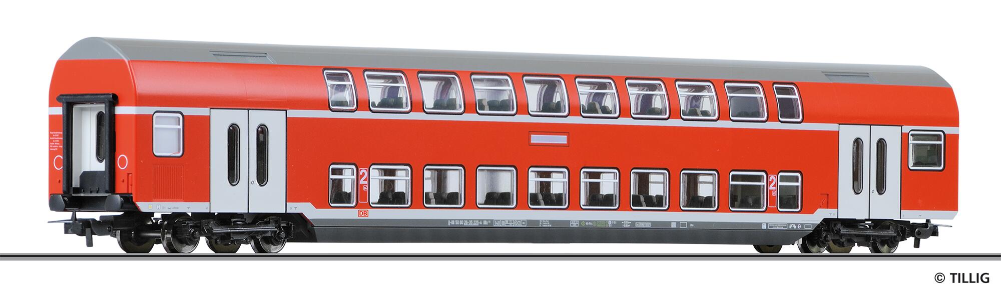 TILLIG 73822 Double-deck coach of the DB AG