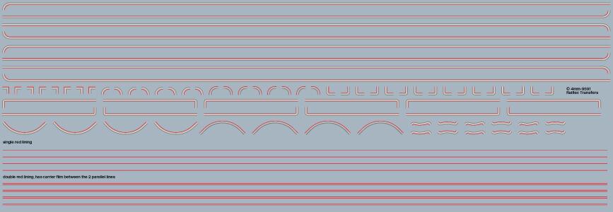 RAILTEC 4mm-9591 Mixed traffic lining