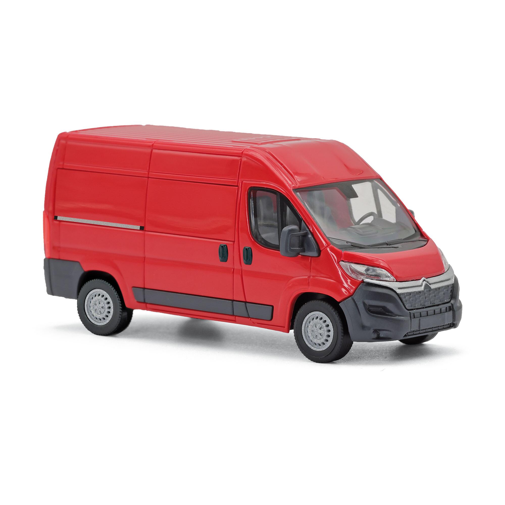 Busch 54604 Citroën Jumper Panel Van, Red