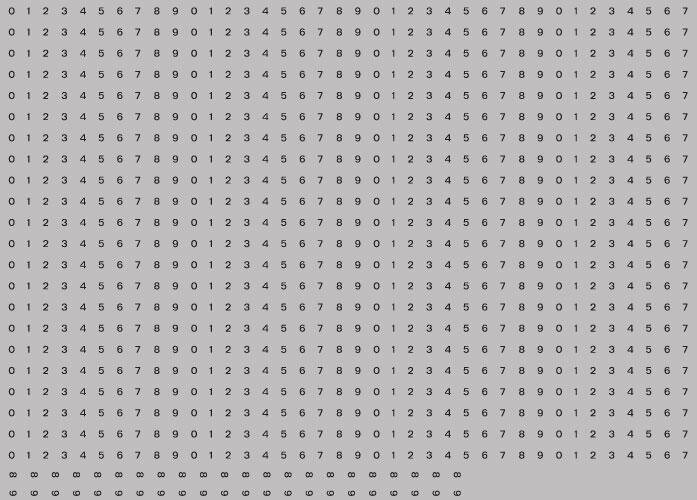 RAILTEC all-0063 Numeric sheet: black BR numbering (1mm high)