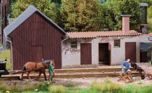 Busch 1929 Outbuildings / Sheds H0