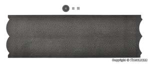 Vollmer 48841 Cobblestone pavement sheet with manhole cover and 2 grates
