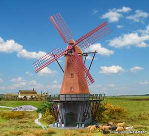 Kibri 39150 windmill on Fehmarn