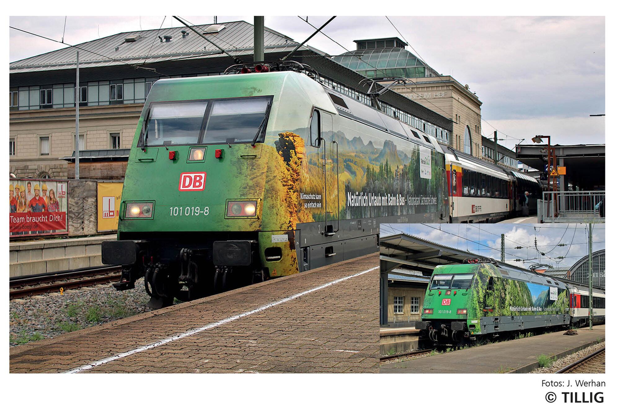 TILLIG 02322 Electric locomotive of the RDC Deutschland GmbH