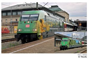 TILLIG 02322 Electric locomotive of the RDC Deutschland GmbH