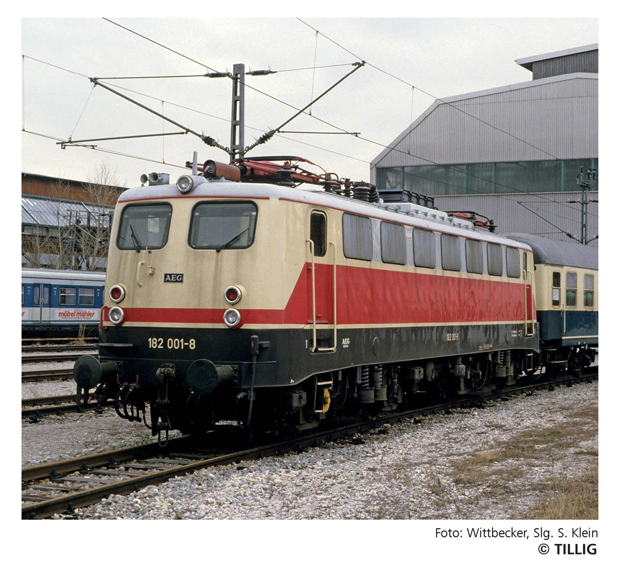 TILLIG 04388 Electric locomotive of the DB