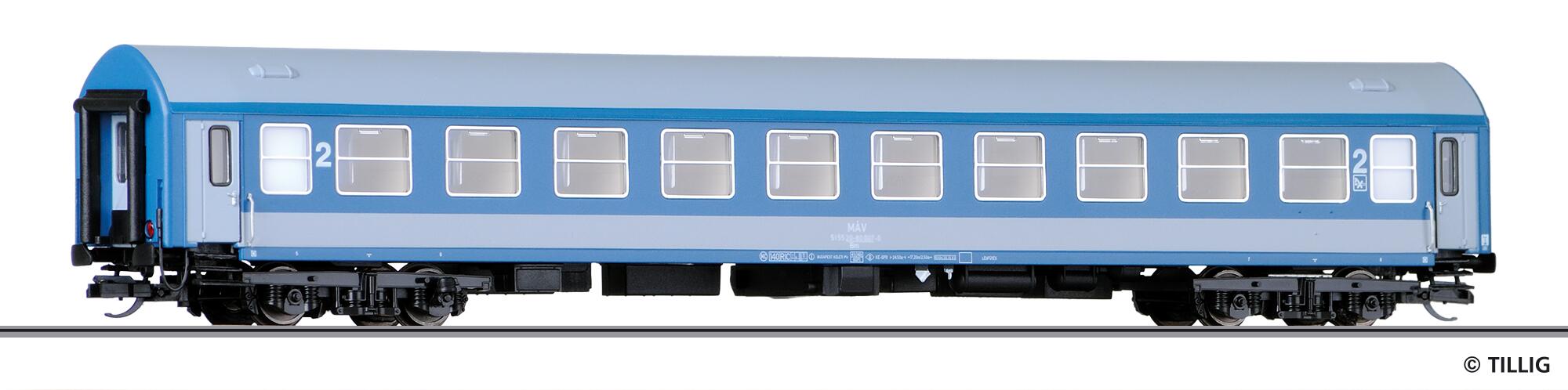 TILLIG 16417 Passenger coach of the MAV