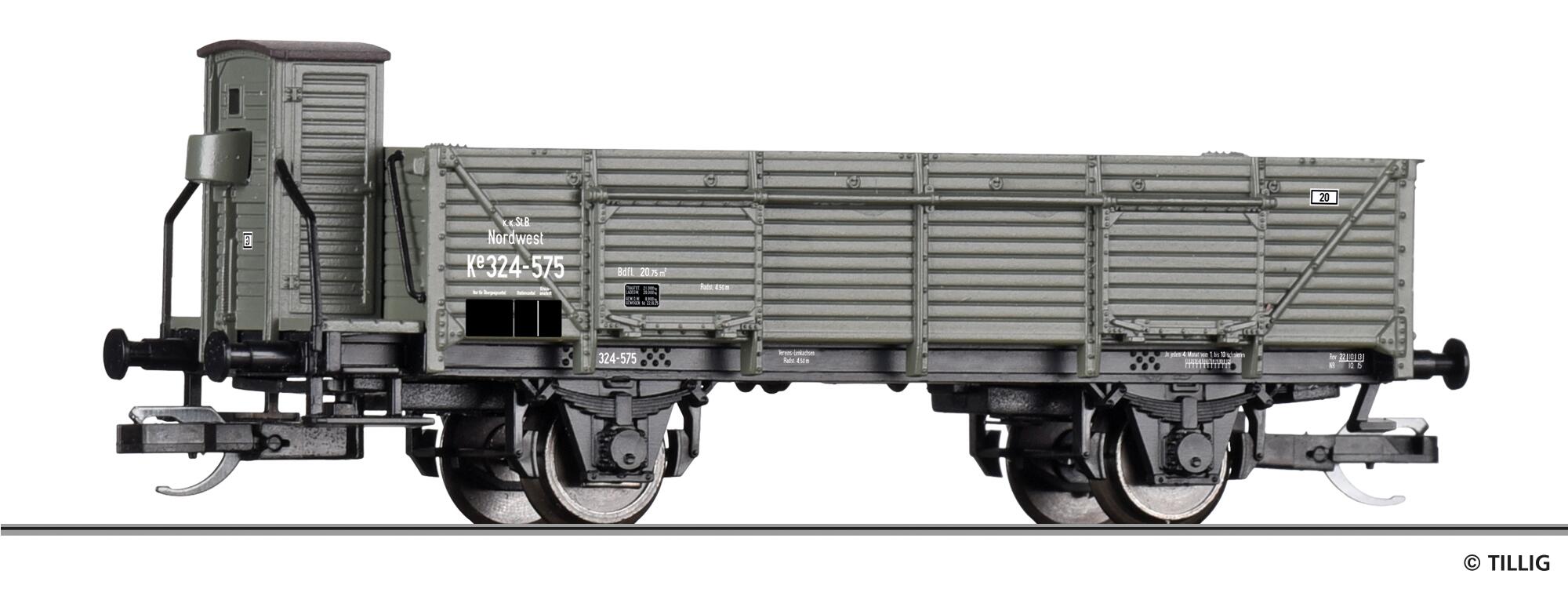 TILLIG 17640 Open car of the k.k.St.B.