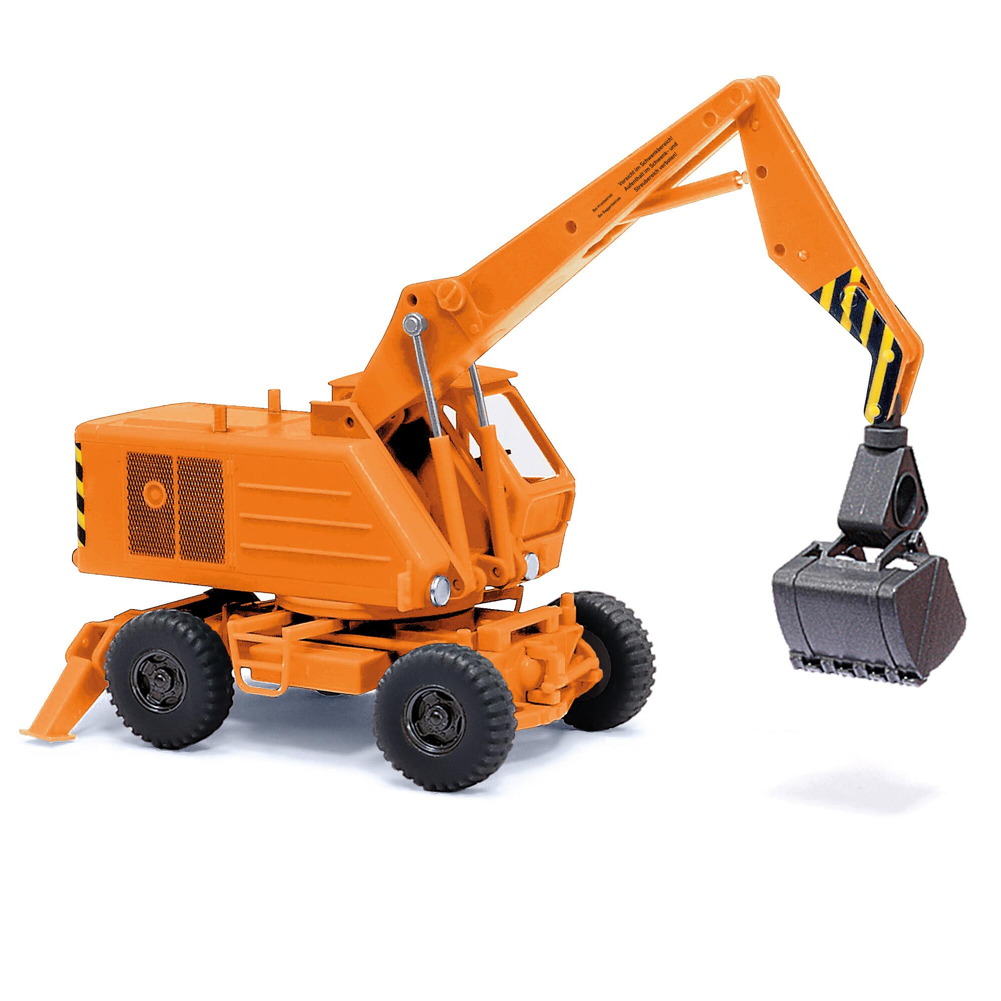 BUSCH 87403 Weimar Mobile Excavator, orange