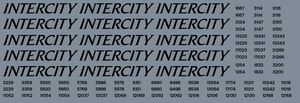RAILTEC 4mm-1542 BR InterCity Swallow coach set (mk1/2/3)