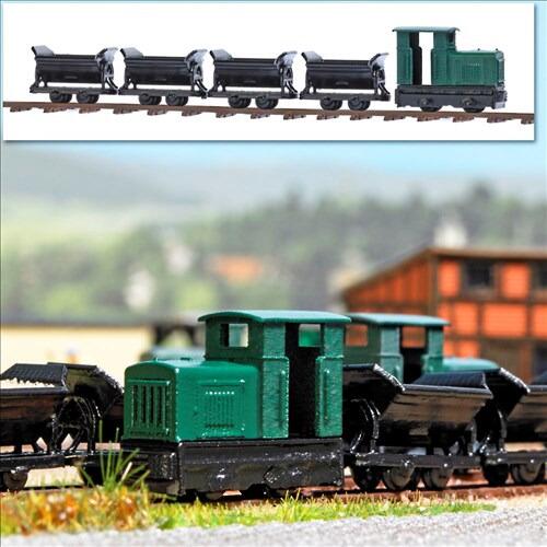 Busch 8070 Narrow gauge railway starter set non motorised