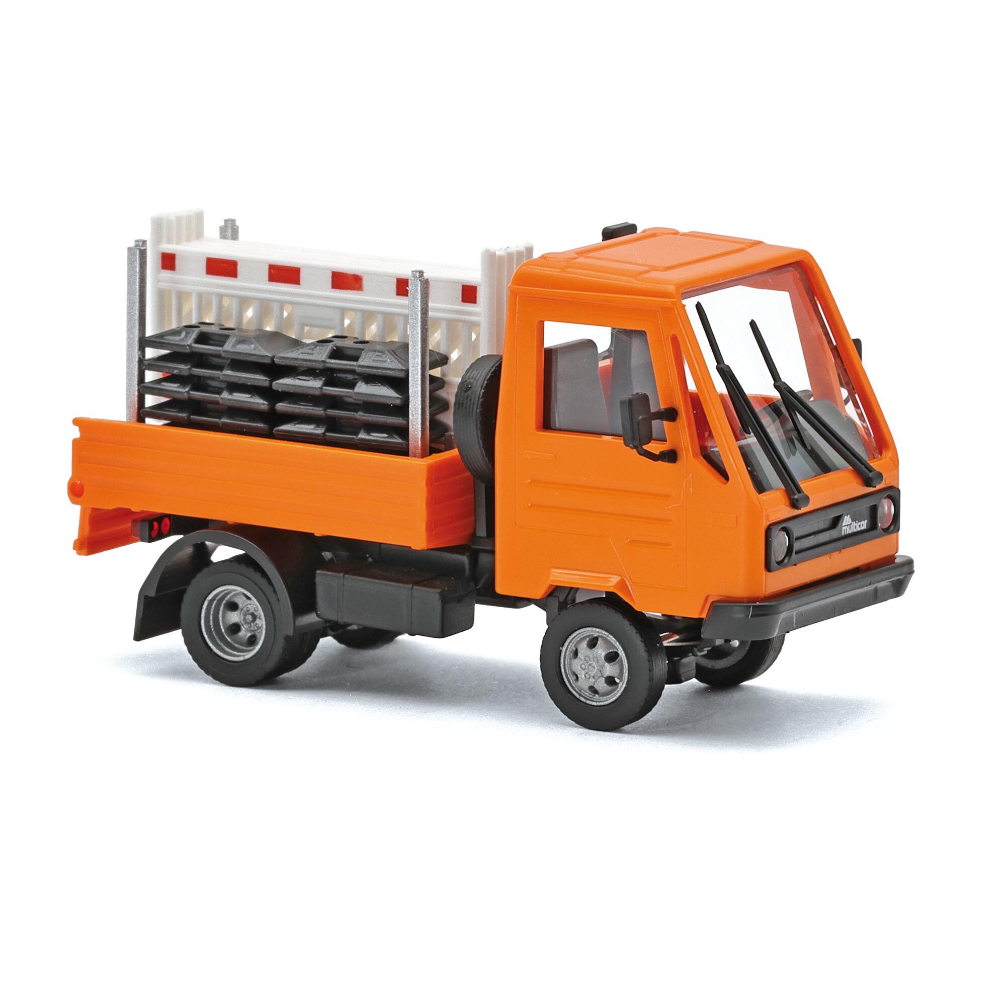 Busch 42254 Multicar M26 with transport frame/fences