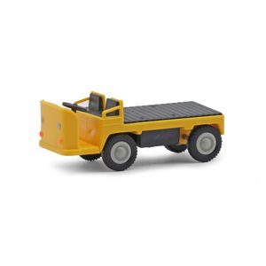 Busch 210010003 Balkancar electric trolley, yellow