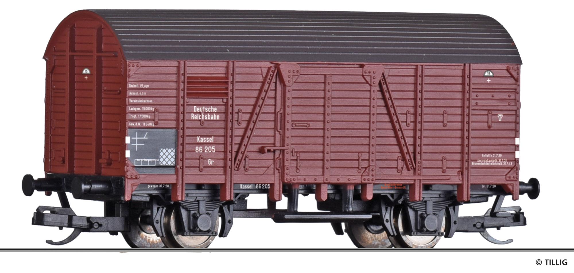 Tillig 17121 Covered freight car DRG
