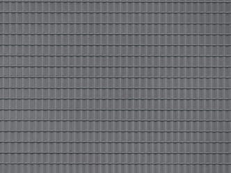 Auhagen 52226 2 Dark Grey Roof Tile Decorative Plastic Sheets
