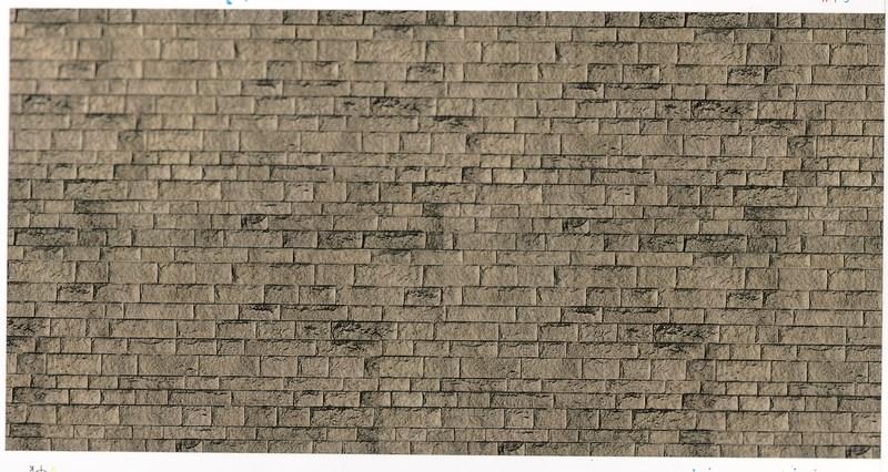 Vollmer 46049 Weathered stone embossed card sheet