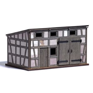 Busch 8793 Weathered backyard shed