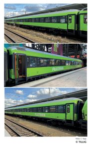 TILLIG 01100 Passenger coach set “Flixtrain"