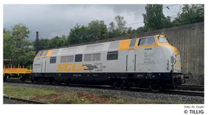TILLIG 04512 Diesel locomotive of the Schienen Güter Logistik GmbH