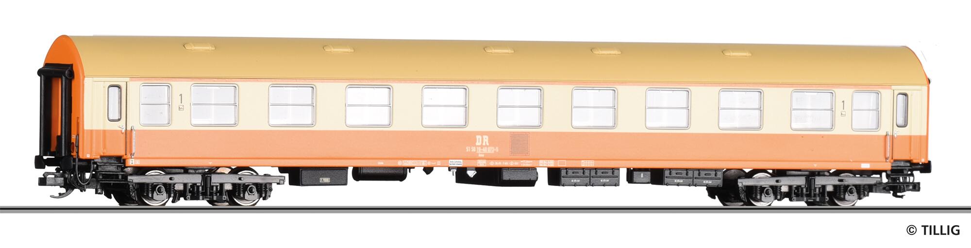 TILLIG 16419 Passenger coach “Städteexpress” of the DR
