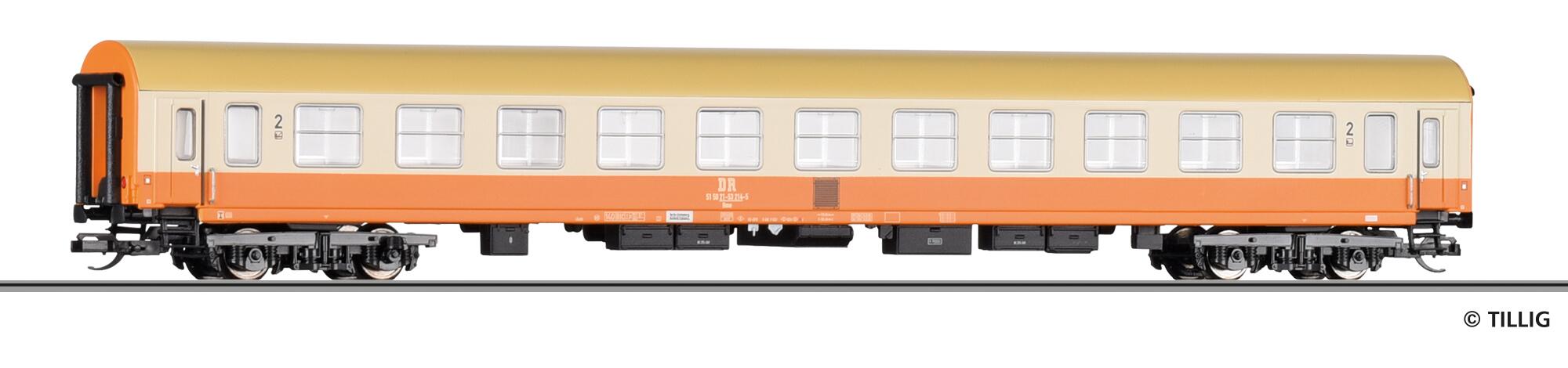 TILLIG 75004 Passenger coach Bme “Städteexpress” of the DR
