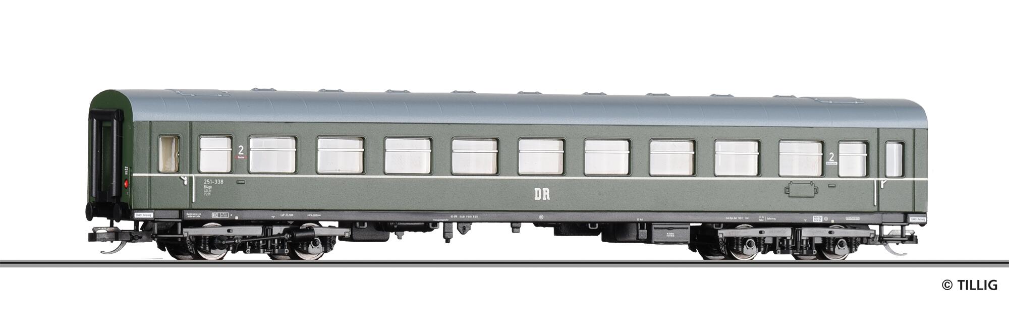 TILLIG 95619 Passenger coach of the DR