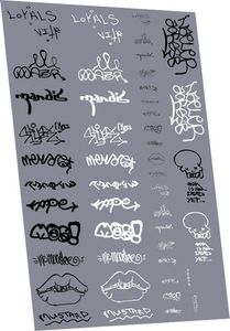 RAILTEC 4mm-8959 Graffiti: tags pack #9