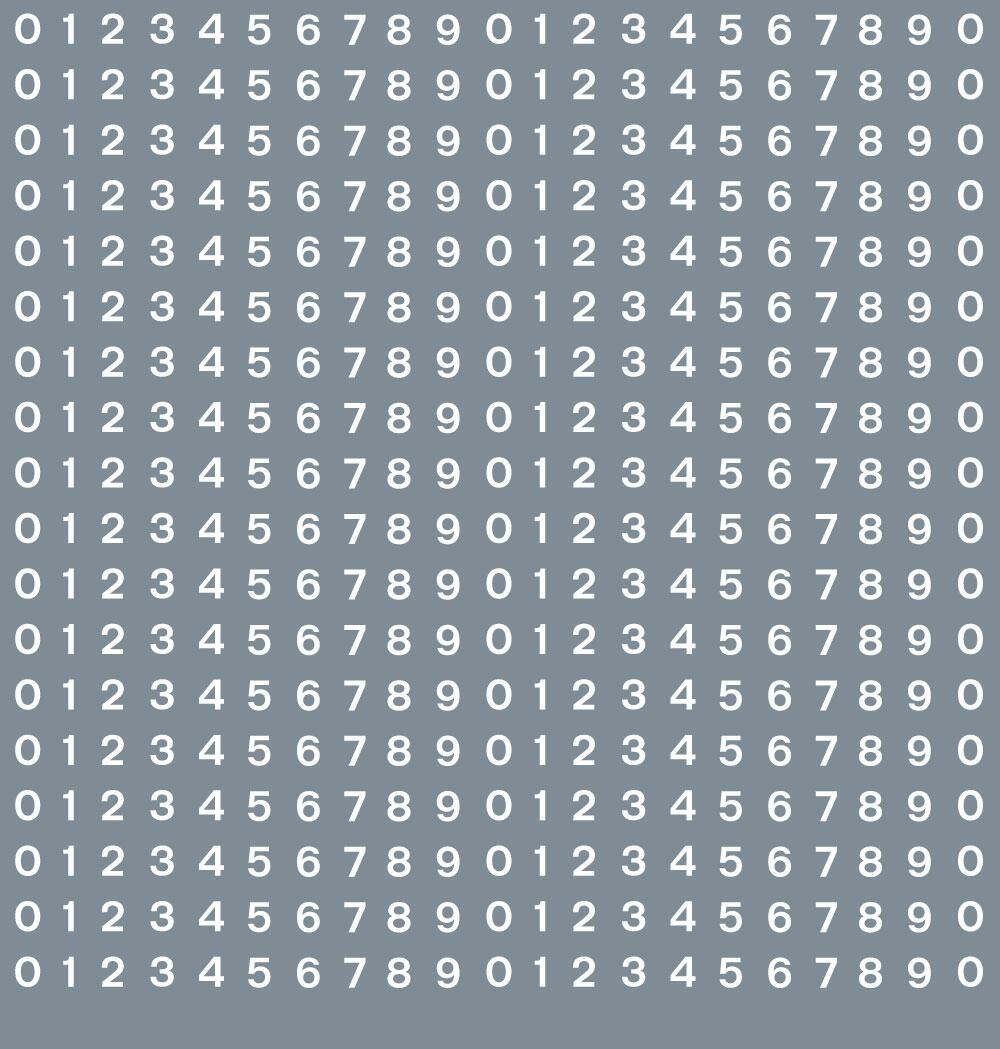 Railtec All-0026 Numeric sheet: white BR numbering (2mm high)