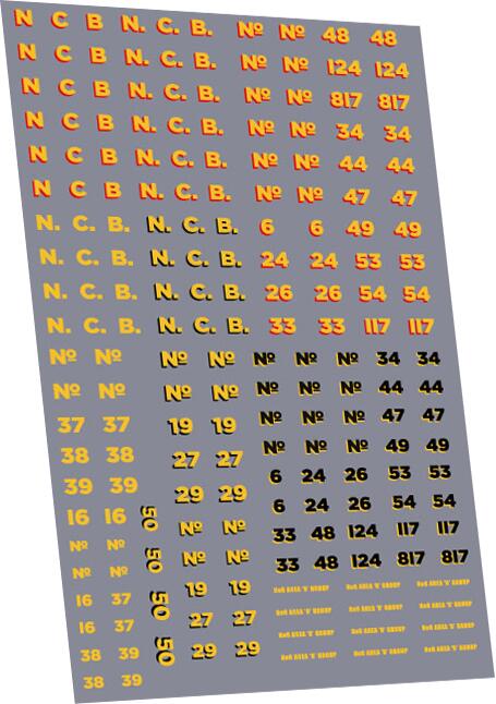 RAILTEC 2mm-4415 NCB locos: generic numbering