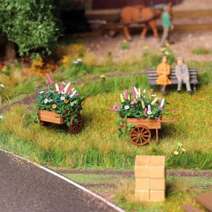 Busch 1279 Flower cart H0