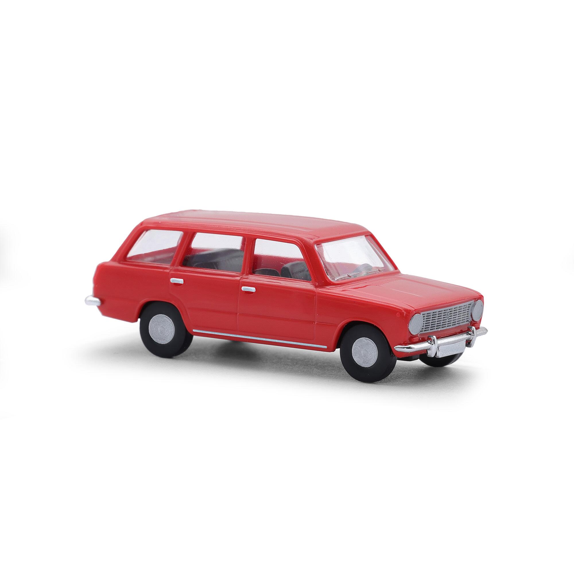 Busch 87052 Lada 1200 estate, red TT