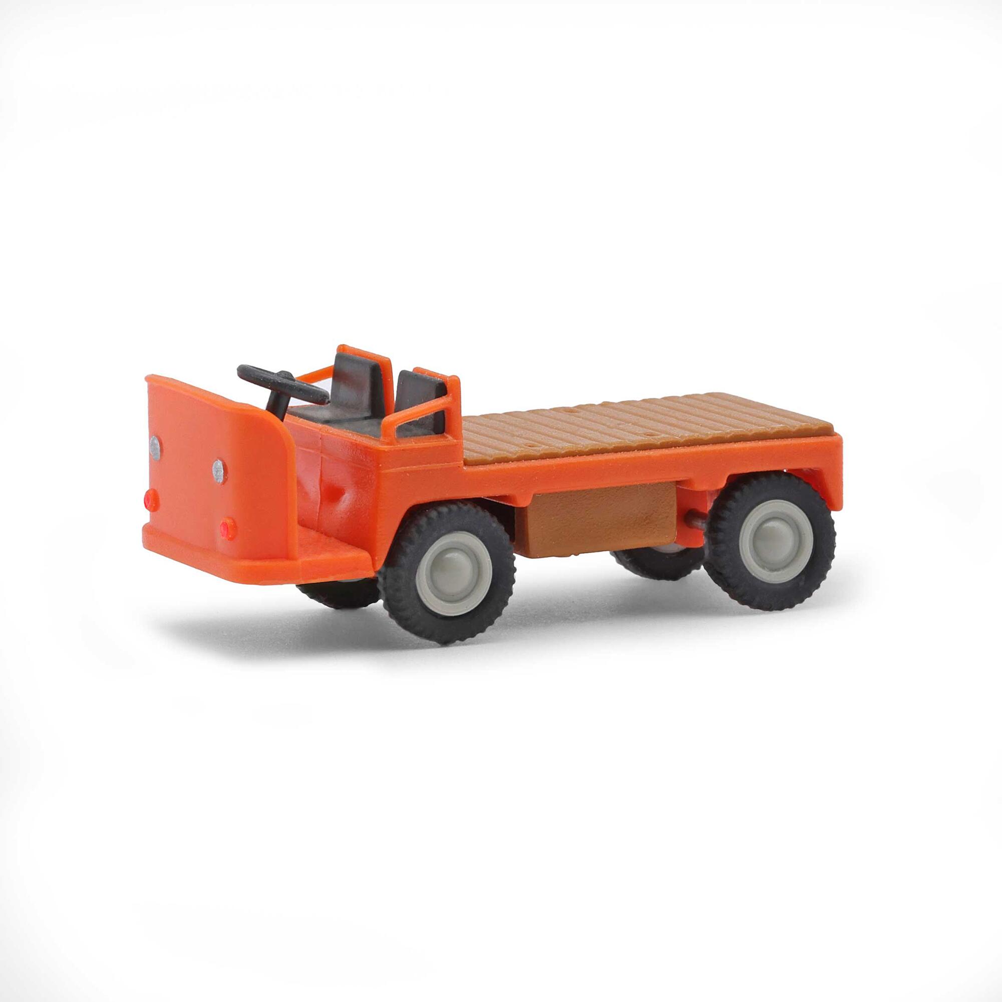 Busch 210010007 Balkancar electric trolley, orange