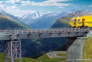 Kibri 39705 Straight single track steel girder bridge