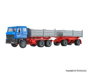 Kibri 14651 DAF 3-axle tractor with 2-axle trailer
