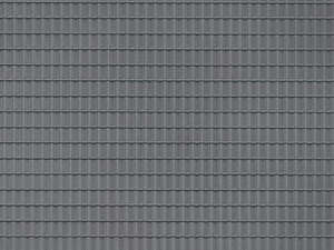Auhagen 52426 Dark grey roof tile plastic sheet