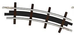 Busch 12322 2 narrow gauge curved tracks