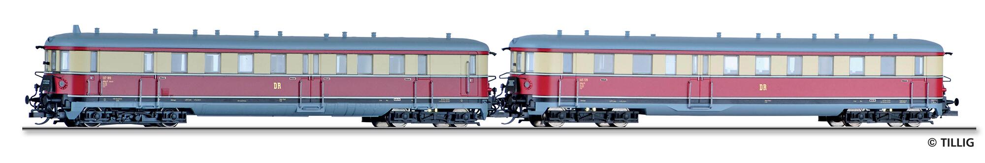 TILLIG 02857 Railbus class with driving cab coach class of the DR