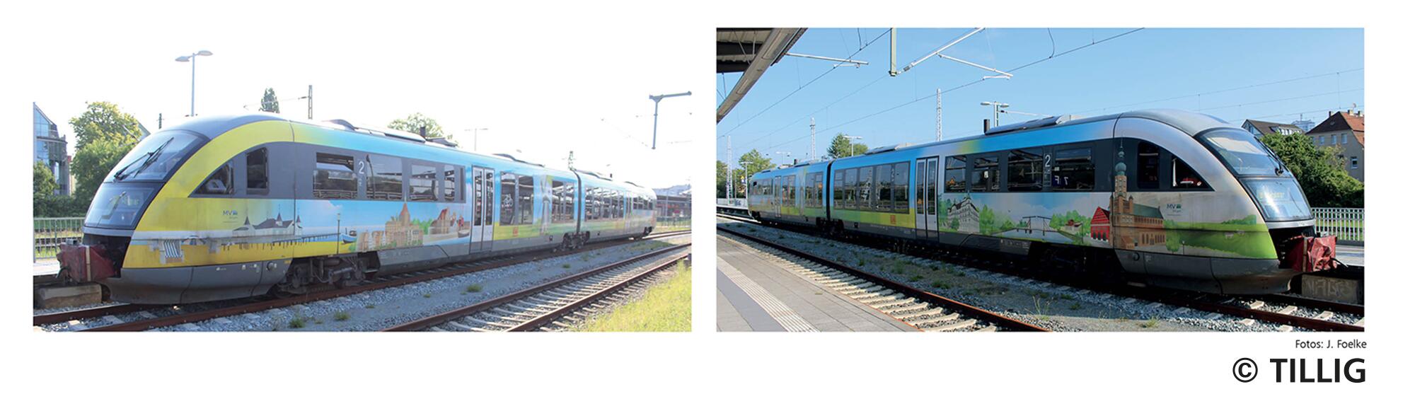 TILLIG 04889 Rail car „MV tut gut“ of the DB AG