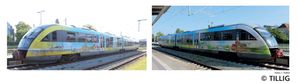 TILLIG 04889 Rail car „MV tut gut“ of the DB AG